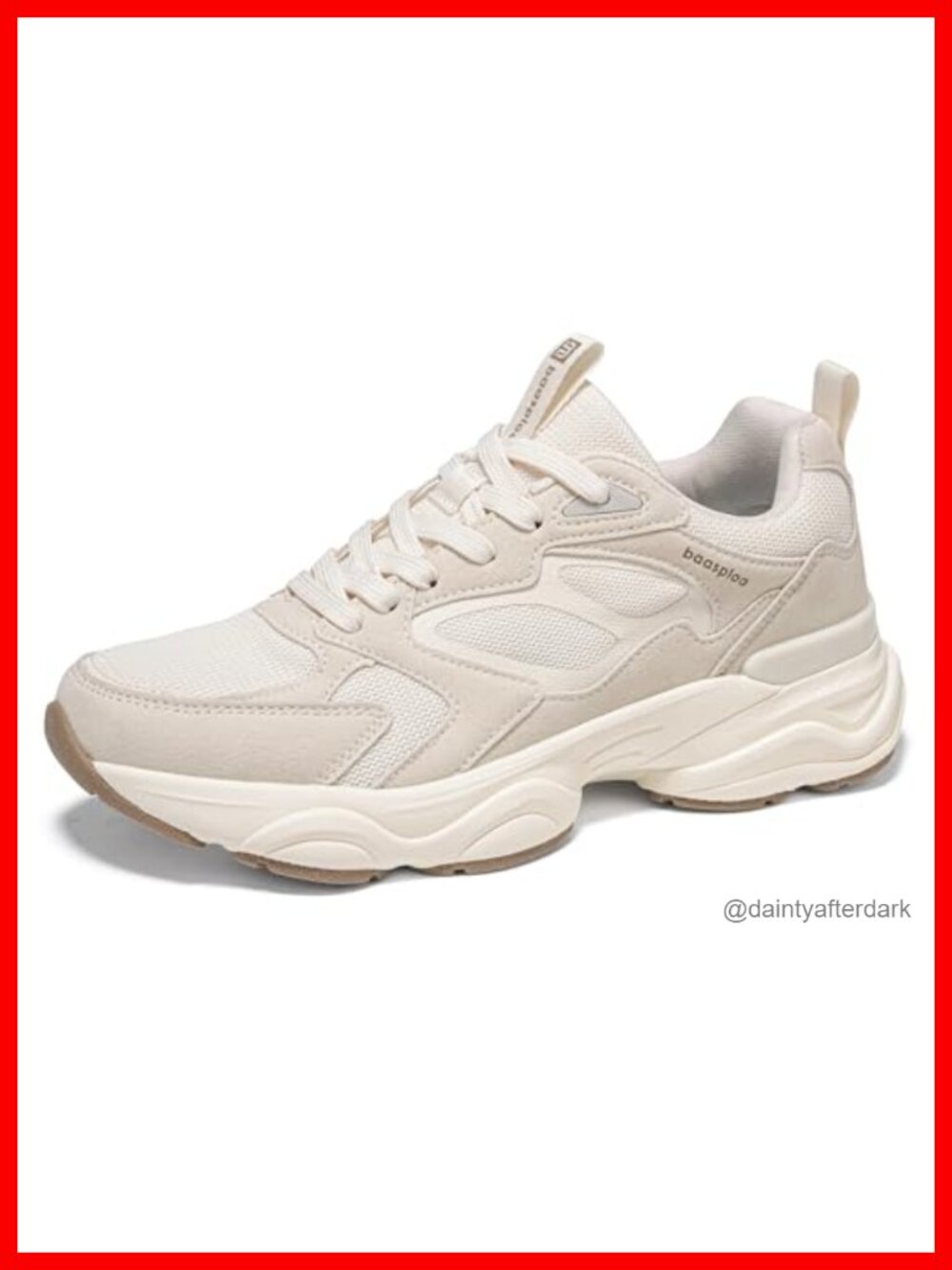 Fashion Sneakers Chunky Platform Comfortable Gym Walking Shoes for Women